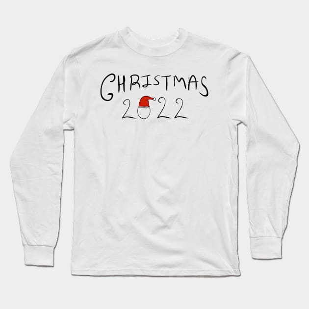 Christmas Eve Long Sleeve T-Shirt by Joker & Angel